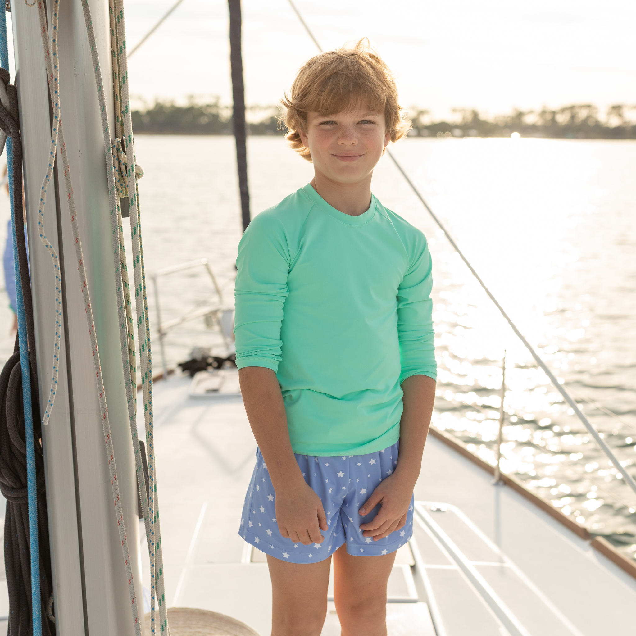 Rhett Rashguard Sea Green - Henry Duvall