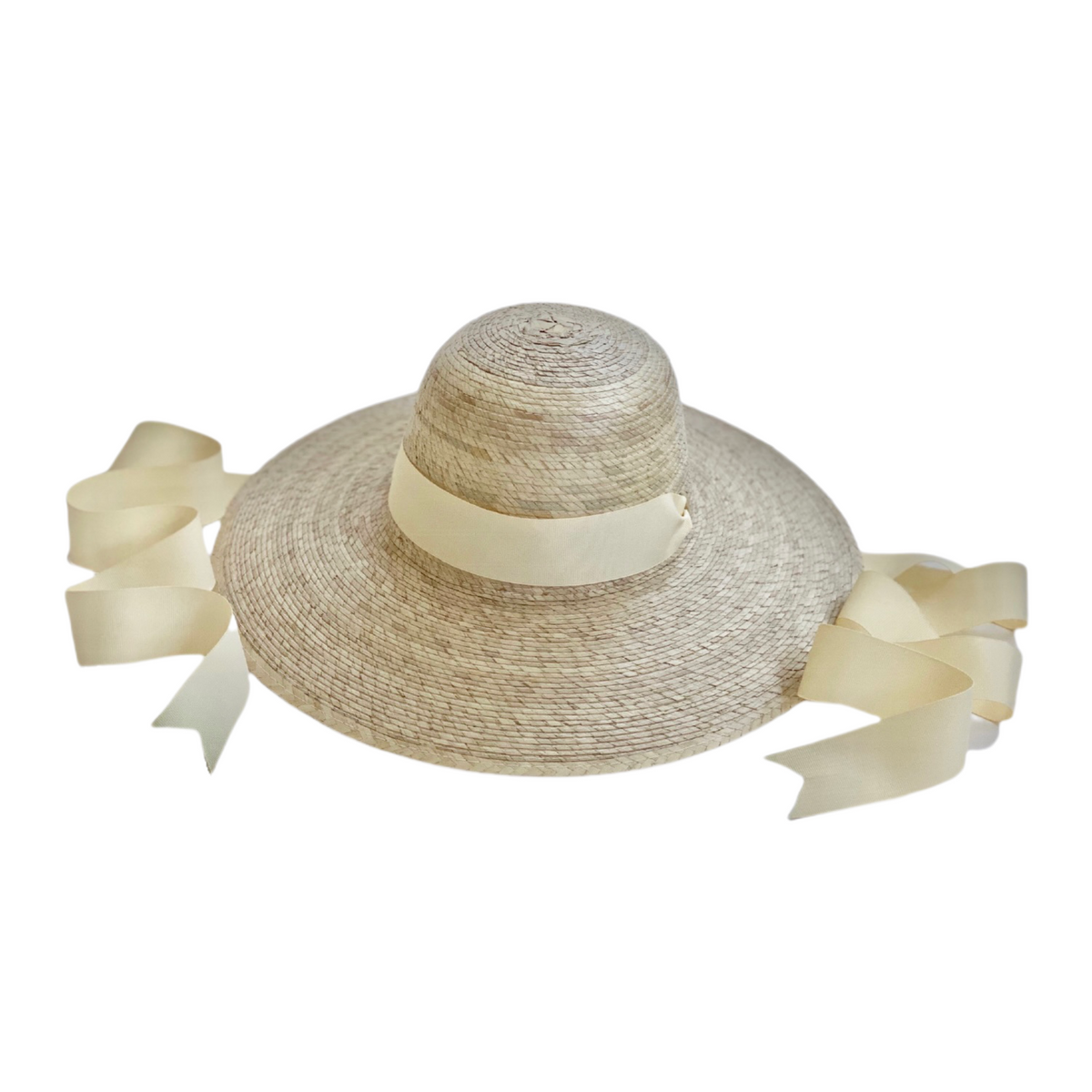 Fabulous Braided Ratan Hat with Grosgrain Bow. Great Condition. Adjustable. Magic Eye Hemp Braid Straw Gus Western Hat – Village Hat Shop main image 2