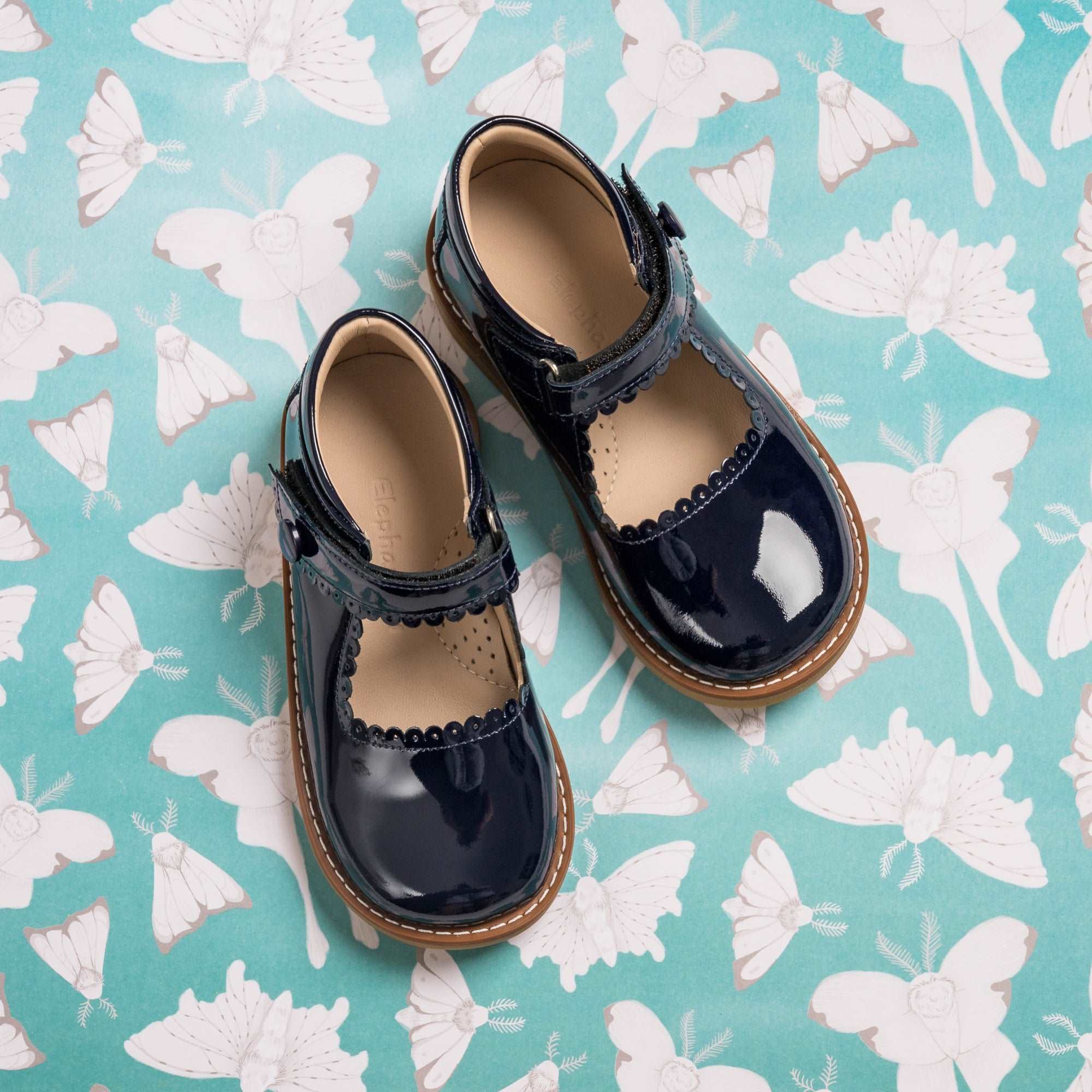 Mary Jane Patent Navy Blue - Henry Duvall