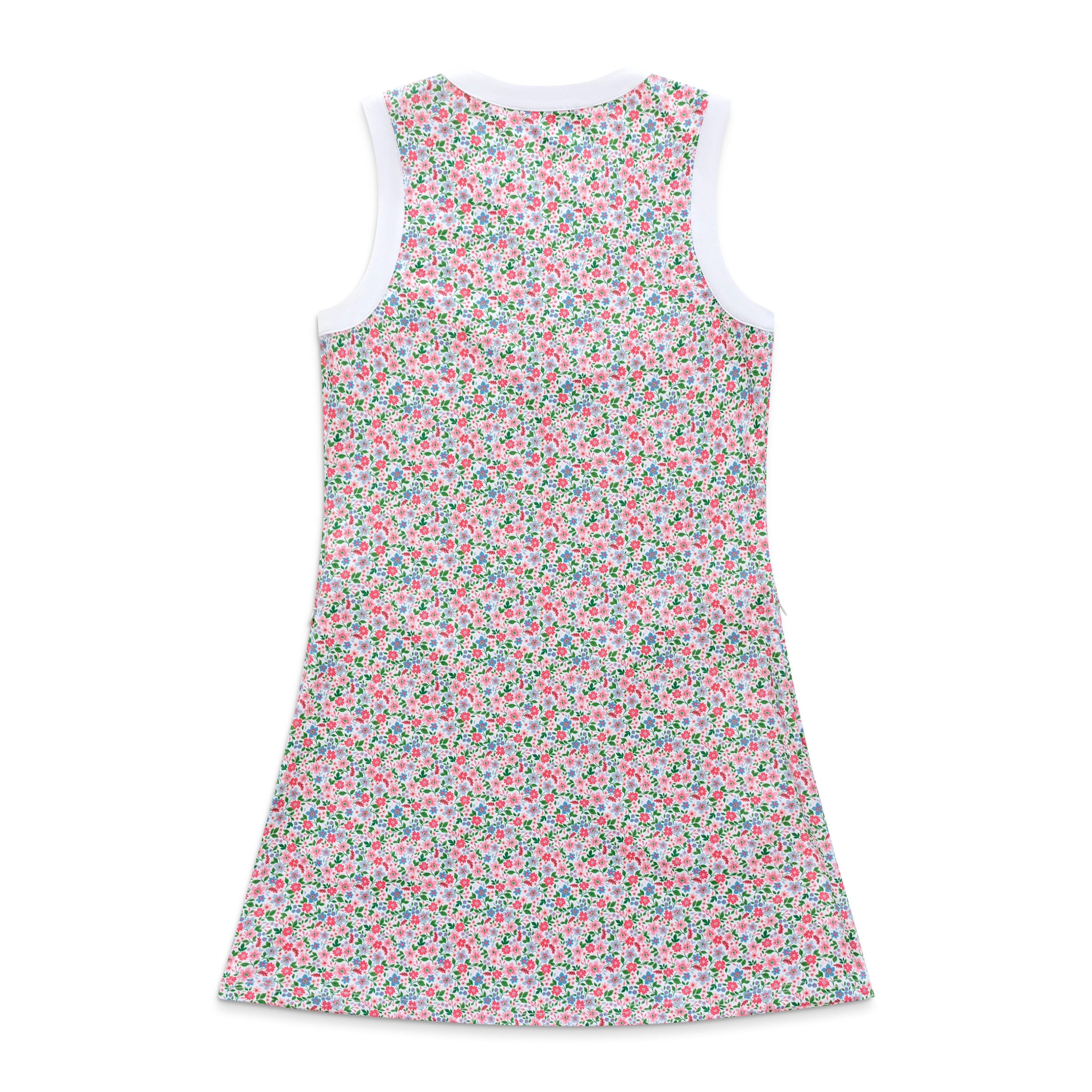 Henry Duvall x MidSpring Sport women’s floral athleisure dress, sleeveless performance dress for errands, travel, and everyday wear