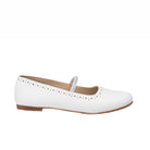 Sasha Ballerina Flat White - HENRY DUVALL