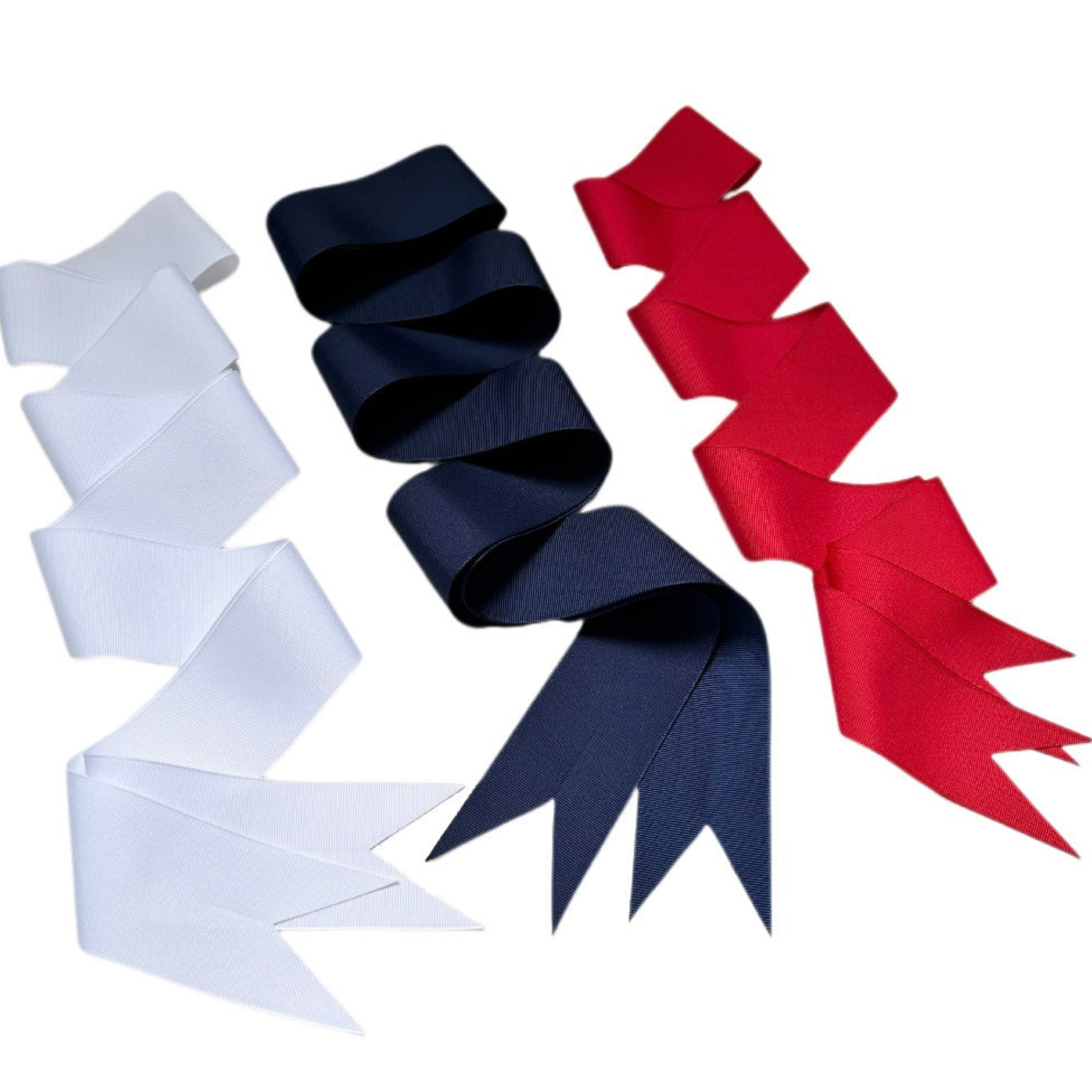 Red, White & Blue Long Grosgrain Ribbon Pack - HENRY DUVALL