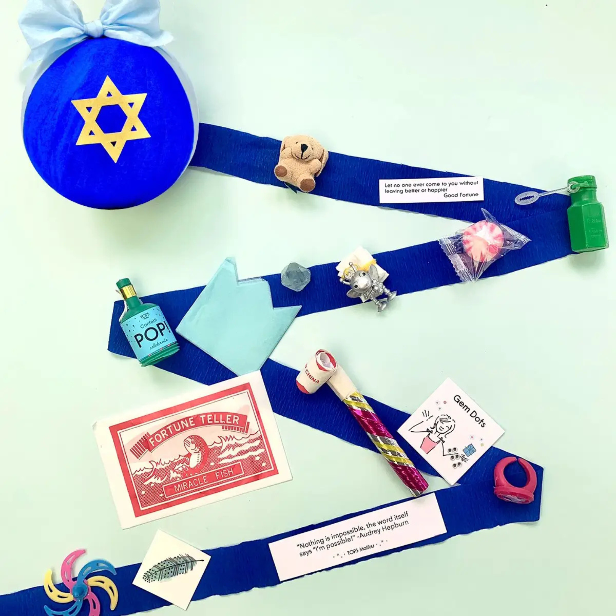 Surprise Ball for Hanukkah