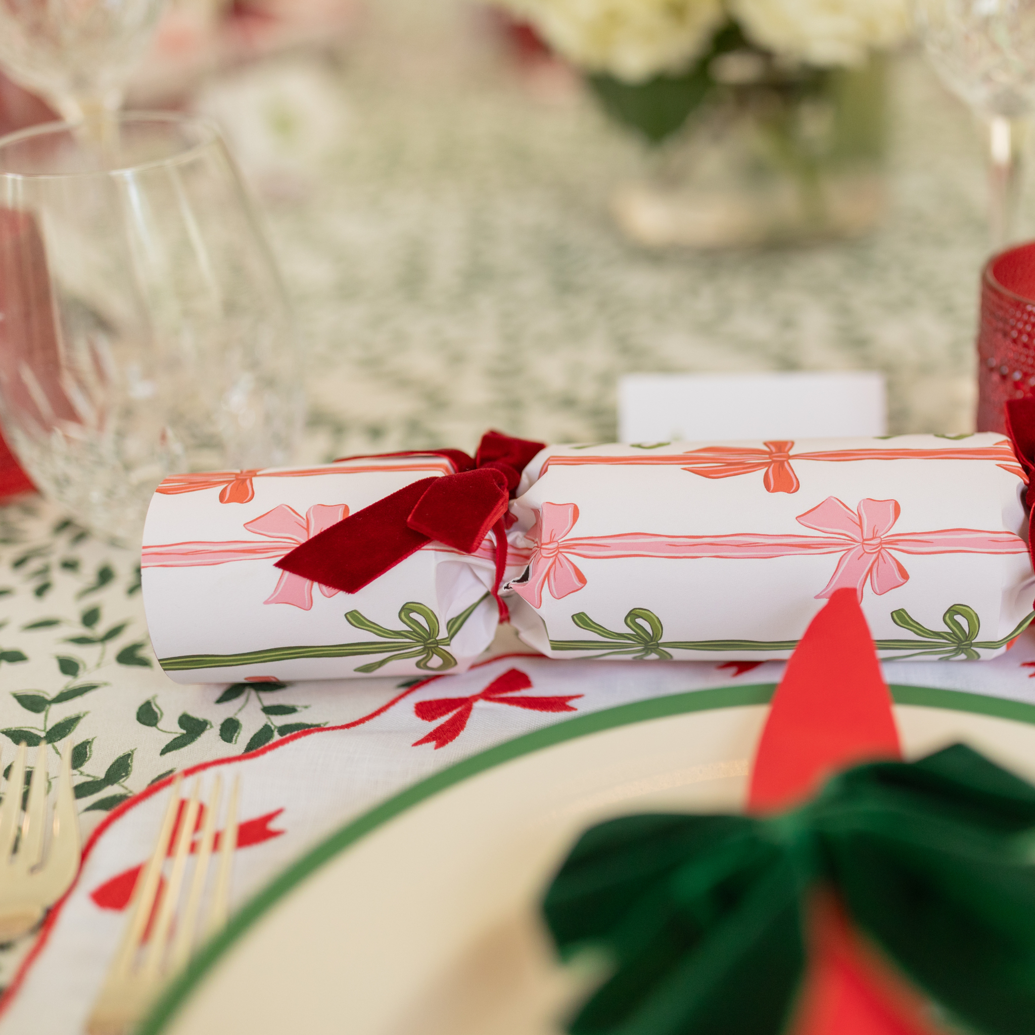 Beautiful handmade Christmas crackers imported from the UK