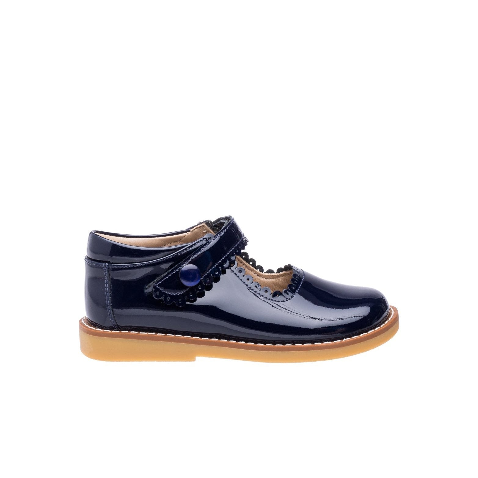 Mary Jane Patent Navy Blue - Henry Duvall