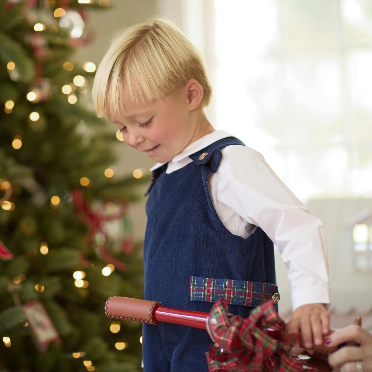 Henry Duvall boys white Peter Pan collar shirt, classic holiday layering piece for Jon Jons, shorts, and bubbles, timeless Christmas toddler outfit