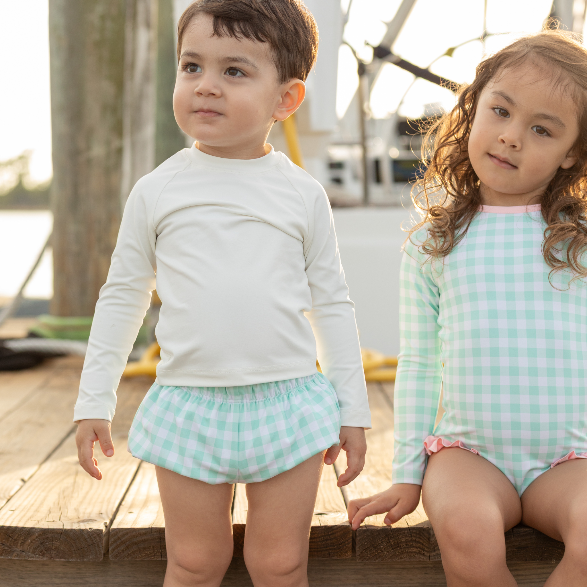 Rhett Rashguard Rooftop White - Henry Duvall