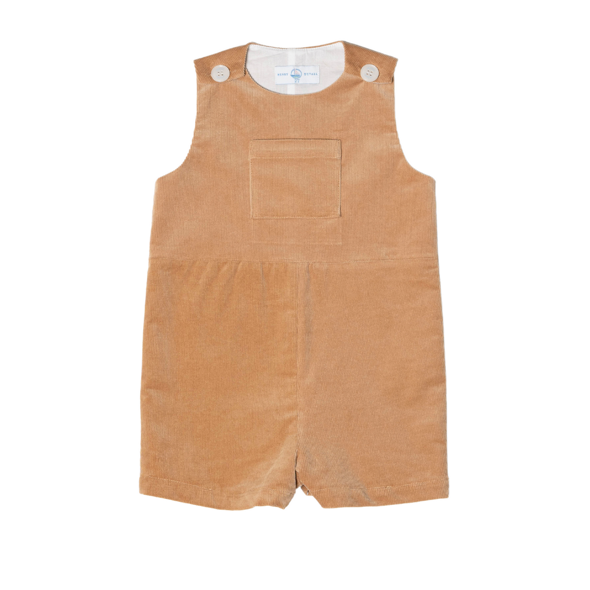 Oliver Overalls in Clubhouse Camel Corduroy 4T