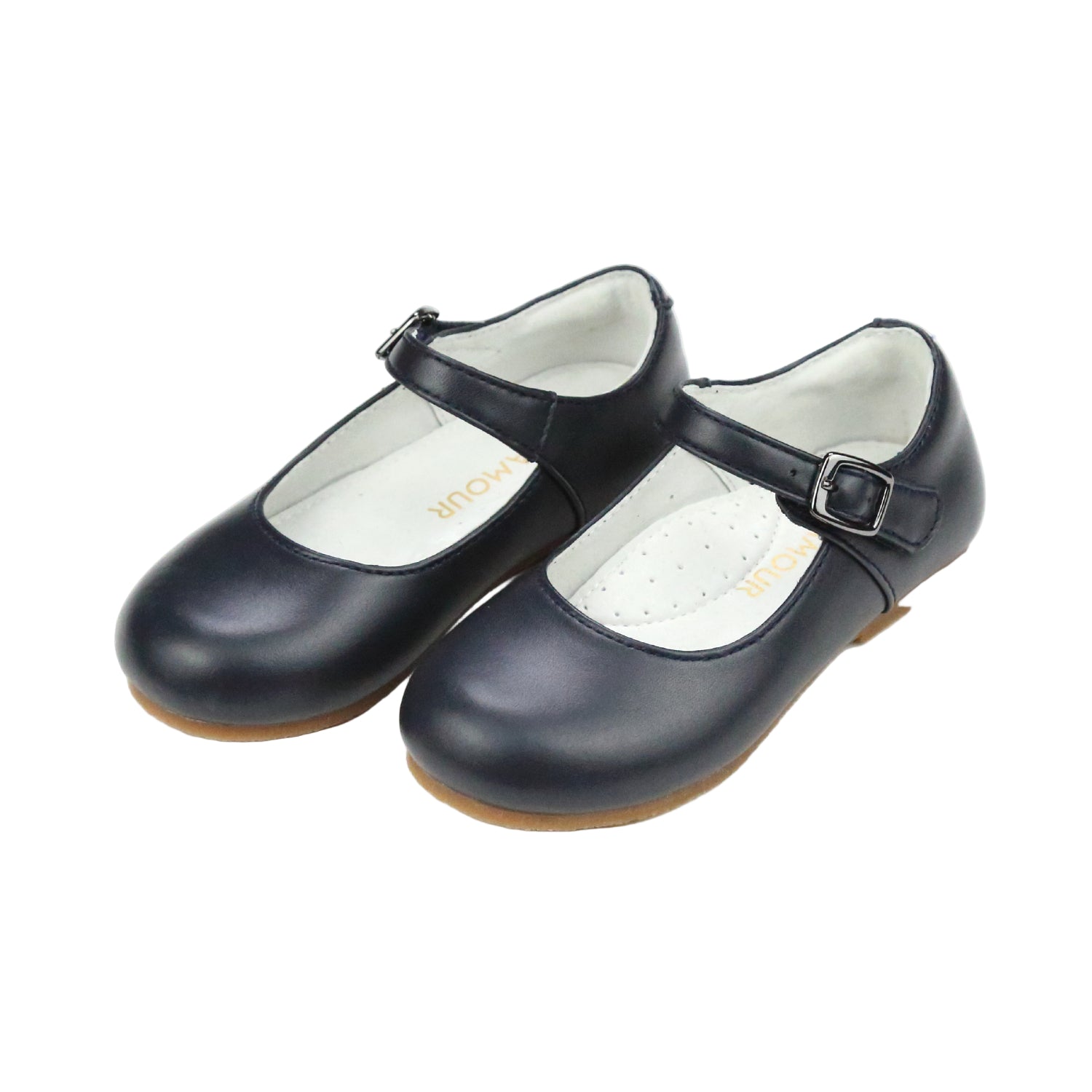 Classic girls Mary Jane holiday shoes by L’Amour, timeless Christmas dress shoes for girls, perfect with tartan dresses and Henry Duvall holiday outfits