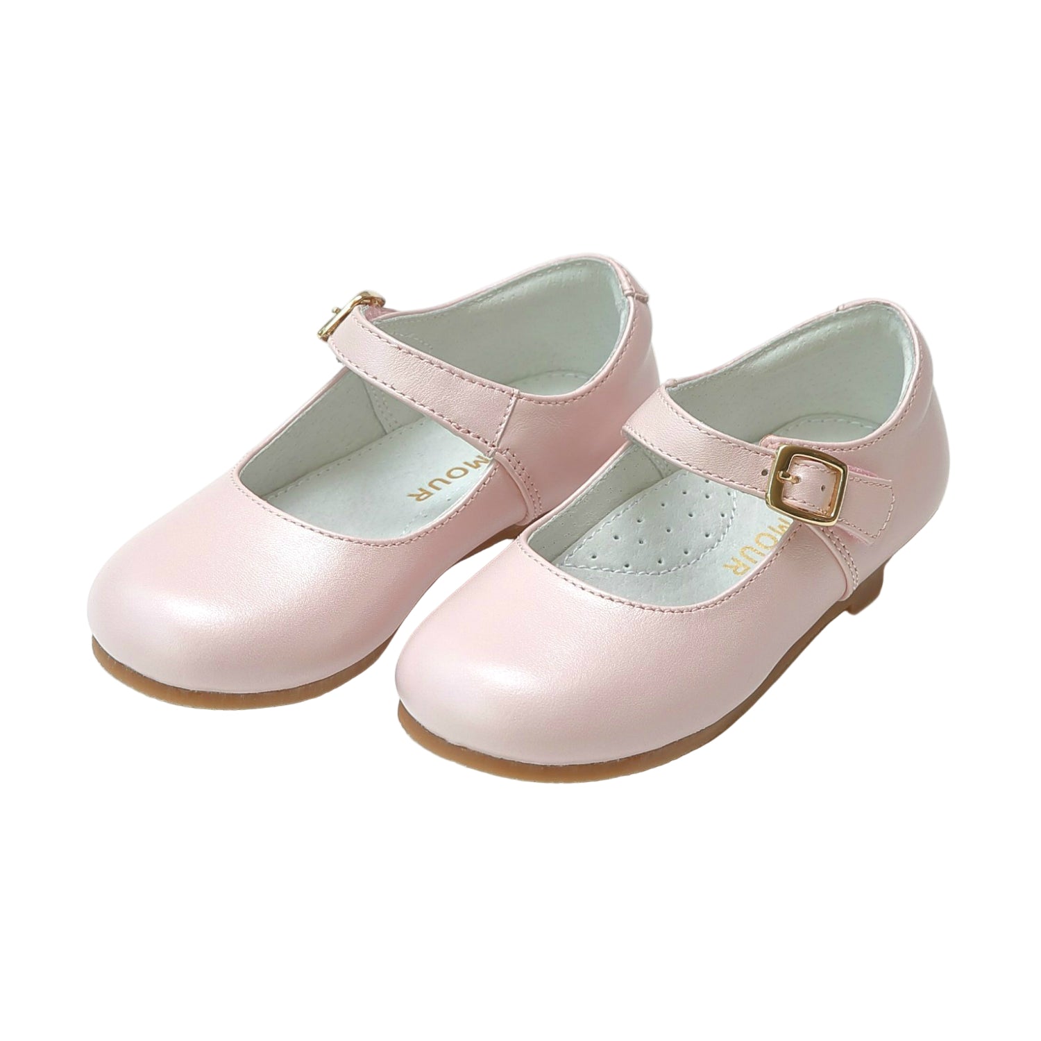 Classic girls Mary Jane holiday shoes by L’Amour, timeless Christmas dress shoes for girls, perfect with tartan dresses and Henry Duvall holiday outfits