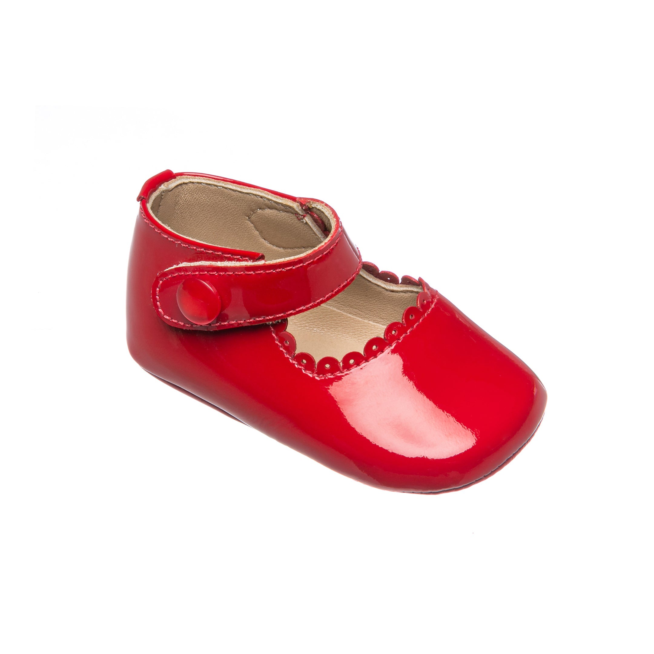 Mary Jane for Baby Patent Red - Henry Duvall