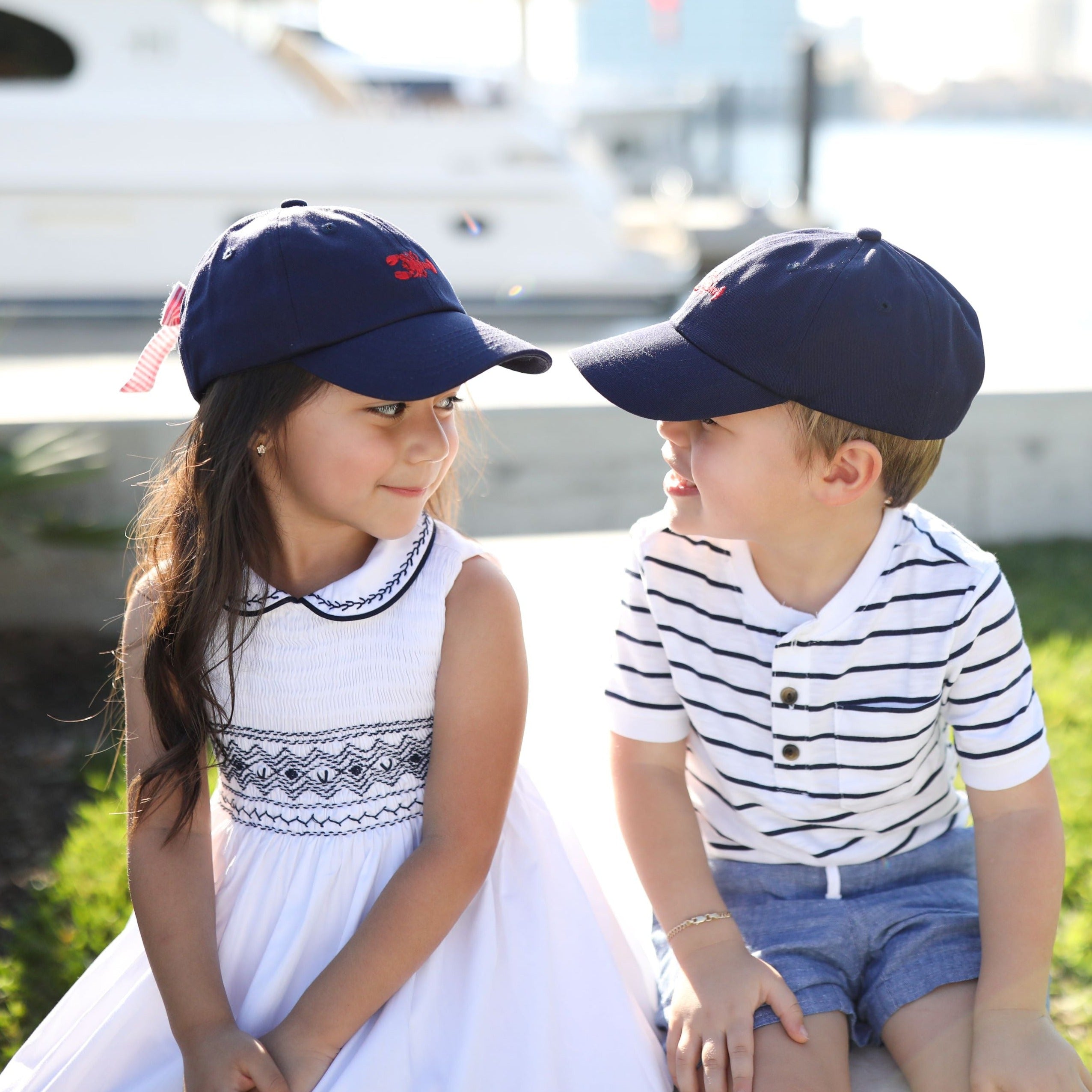 Lobster Baseball Hat (Boys) - HENRY DUVALL