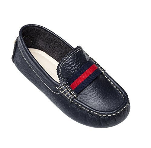 Club Loafer Toddler Navy Blue - HENRY DUVALL