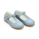 L’Amour Eleanor T-strap Mary Jane shoes for girls in smooth leather with classic cutouts, ideal for fall outfits, family photos, and coordinating with Henry Duvall collections