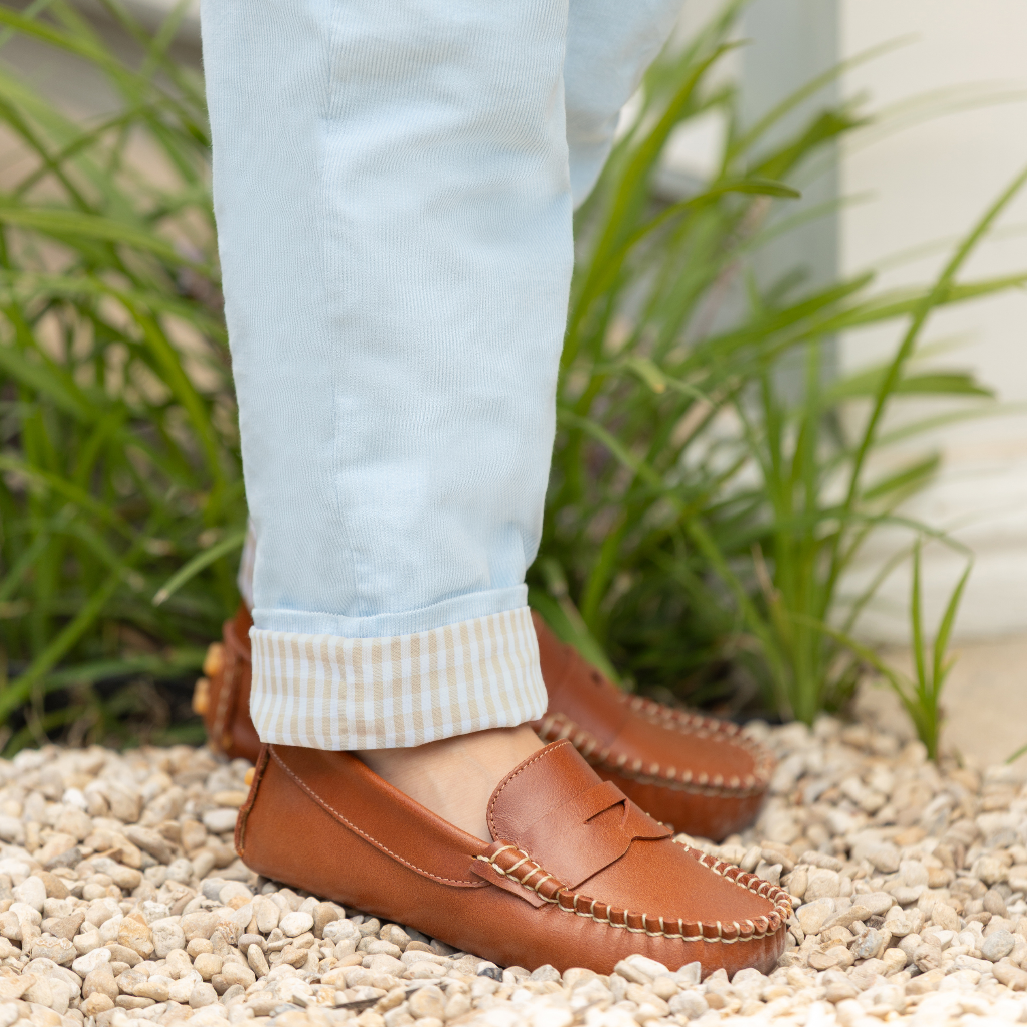 Logan Loafers Natural Brown - Henry Duvall