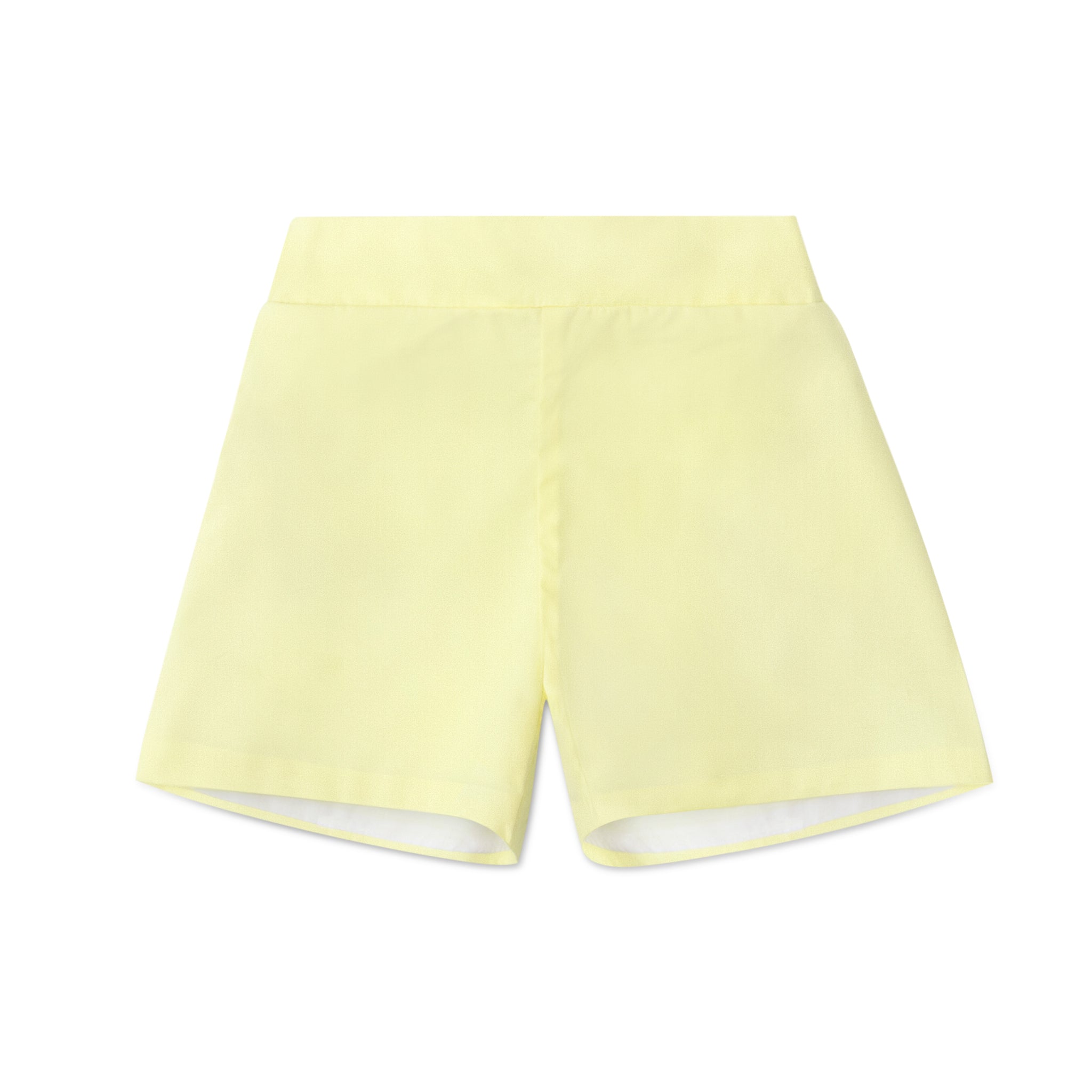 Boys’ seersucker spring dress shorts in crisp cotton with flat front and elastic back waistband, by Henry Duvall – versatile for Easter, portraits, and warm-weather occasions.