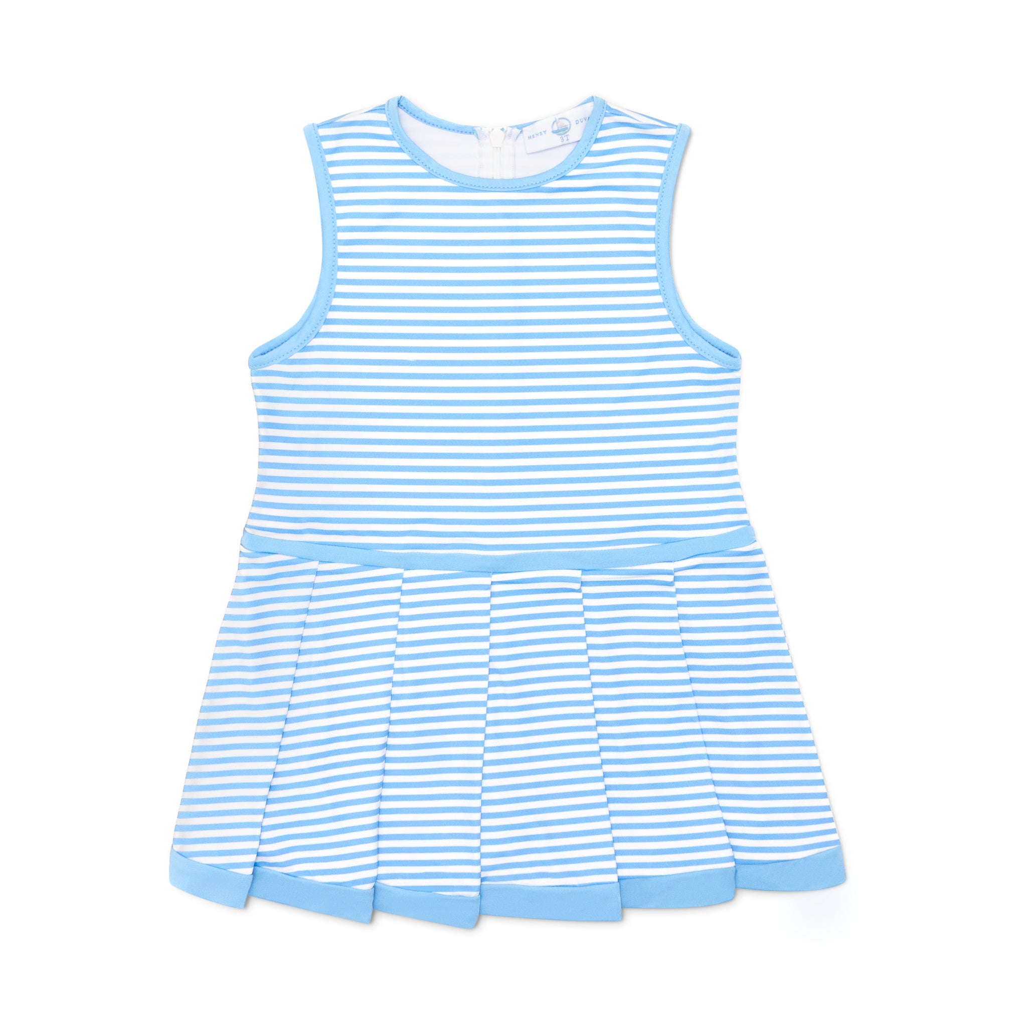 Henry Duvall Taft Tennis Dress for girls, classic preppy athletic dress with built-in shorts made from soft stretchy performance fabric for tennis and summer activities.