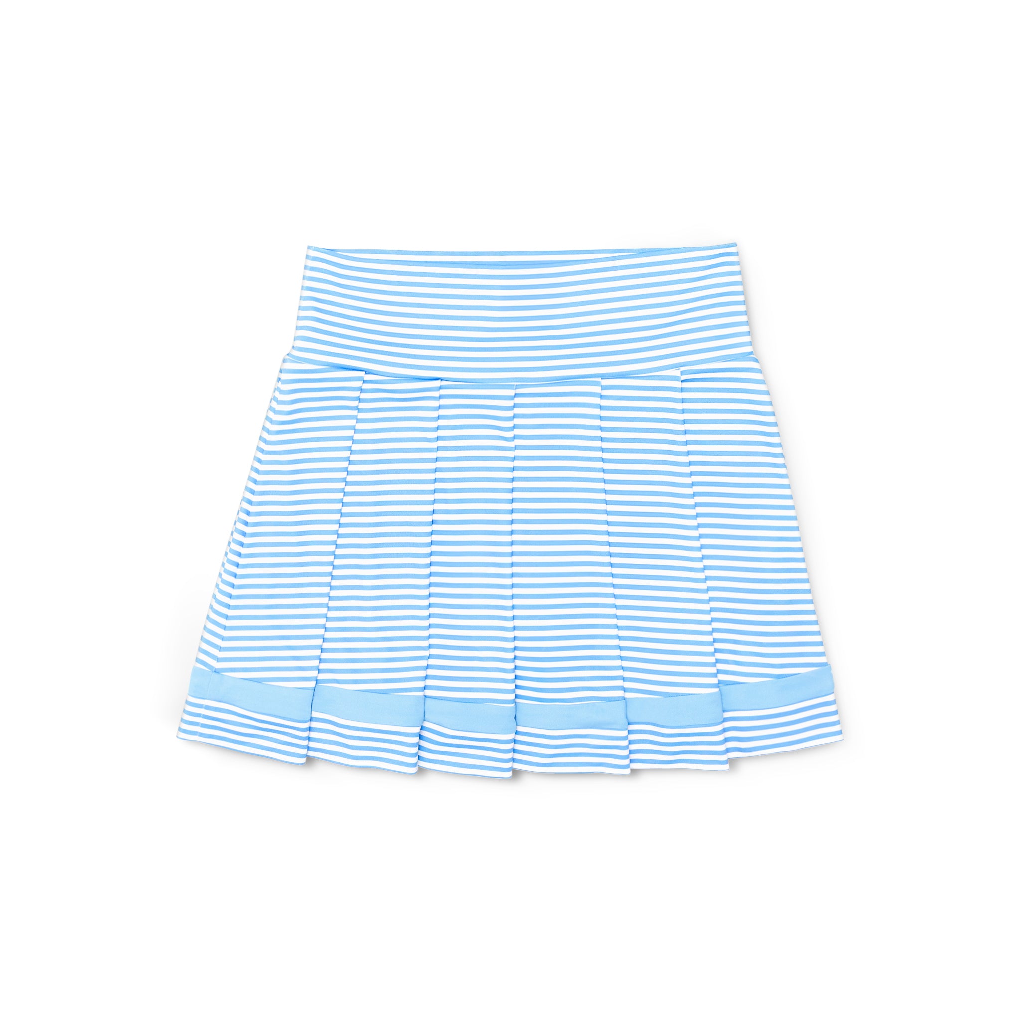 Henry Duvall Trinity women’s tennis skirt in stretchy performance fabric with built-in shorts, classic preppy athletic skort for tennis, pickleball, and everyday wear