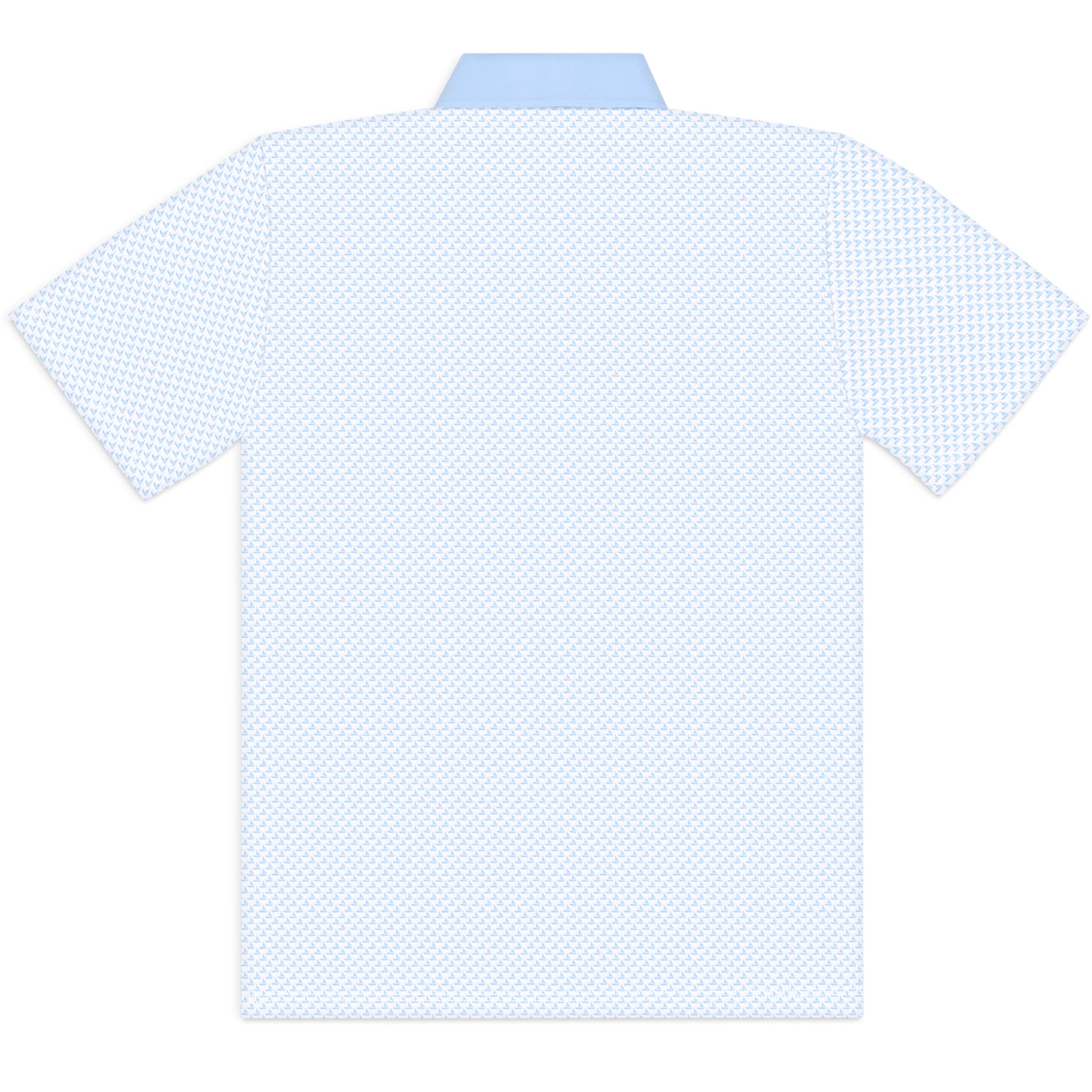 Henry Duvall men’s performance polo in breathable stretch fabric, classic preppy short sleeve polo shirt for golf, work, and everyday wear.