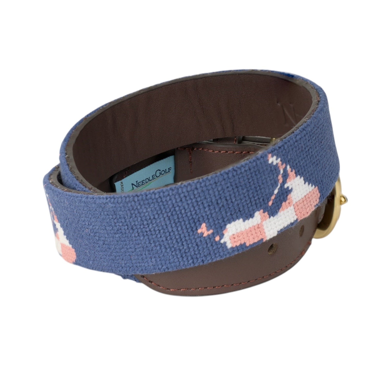 Nantucket Children's Needlepoint Belt - Henry Duvall