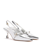 Ines Pump In Silver Specchio - Henry Duvall