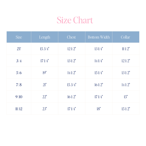 Match Point Polo in Rhode Island Red & Narragansett Navy Stripe size chart