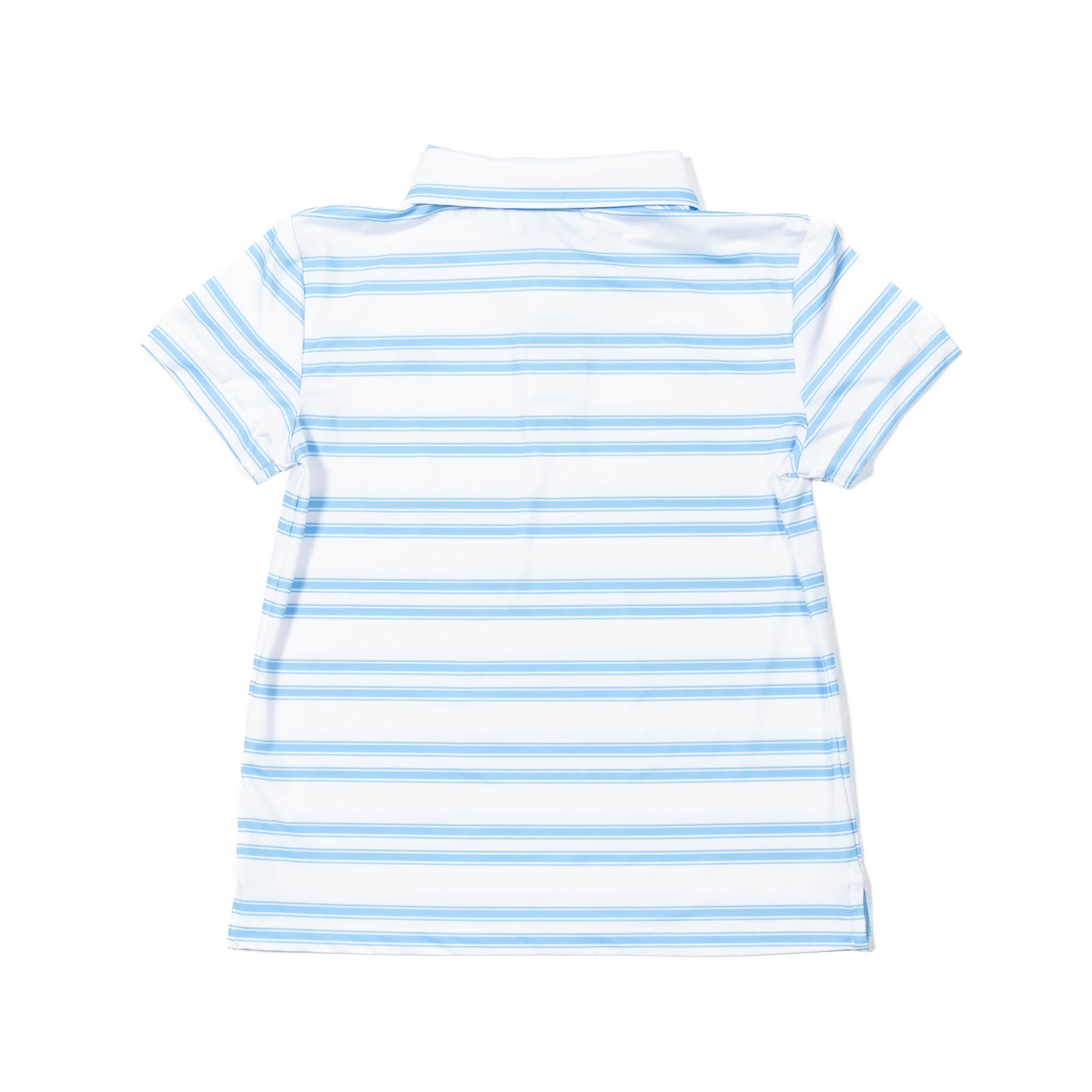 Match Point Polo in Blue & White Stripes - Henry Duvall