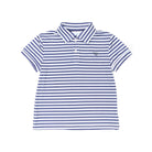 Match Point Polo in Navy & White Stripes - Henry Duvall