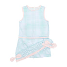 Taft Tennis Dress in Blue Gingham - Henry Duvall