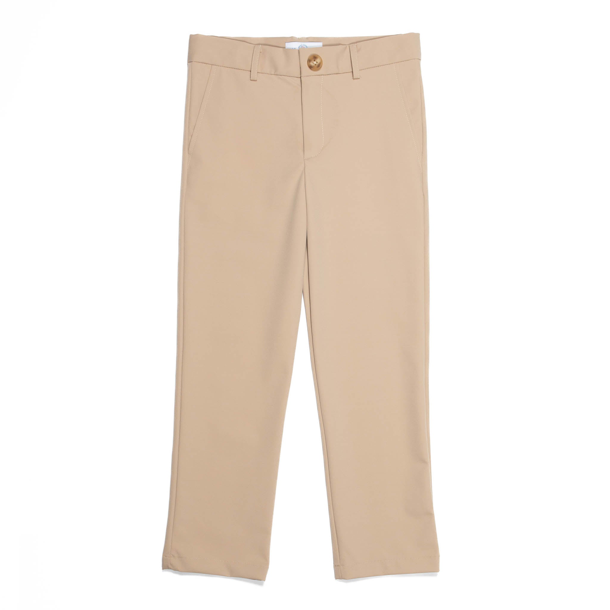 Henry Duvall boys' navy and khaki dress pants, wrinkle-resistant performance trousers with flat front and secure waistband, classic fall boys church and school pants