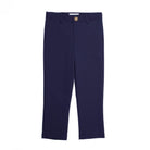 Henry Duvall boys' navy and khaki dress pants, wrinkle-resistant performance trousers with flat front and elastic back, classic boys fall church and school pants