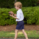 Boys Performance Uniform Shorts Navy - Henry Duvall