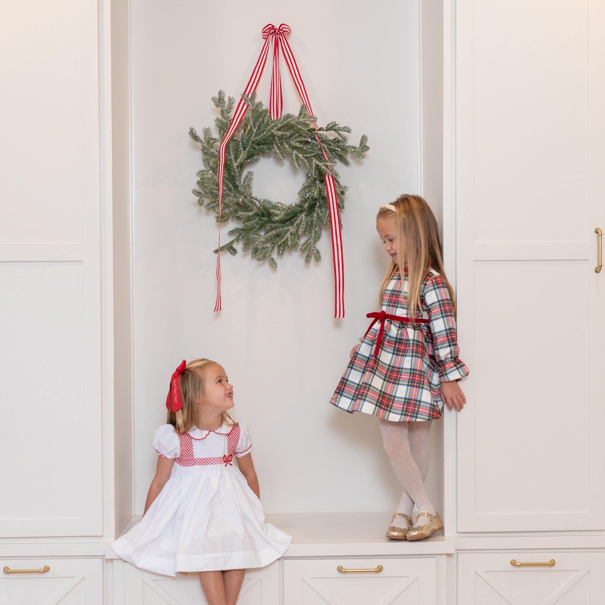 Ivory girls tights with pearl embellishments, classic holiday and special occasion tights for weddings, church, and Christmas outfits – Henry Duvall