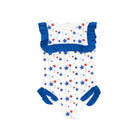 Henry Duvall Girl's Patriotic Swimsuit