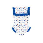 Henry Duvall Girl's Patriotic Swimsuit