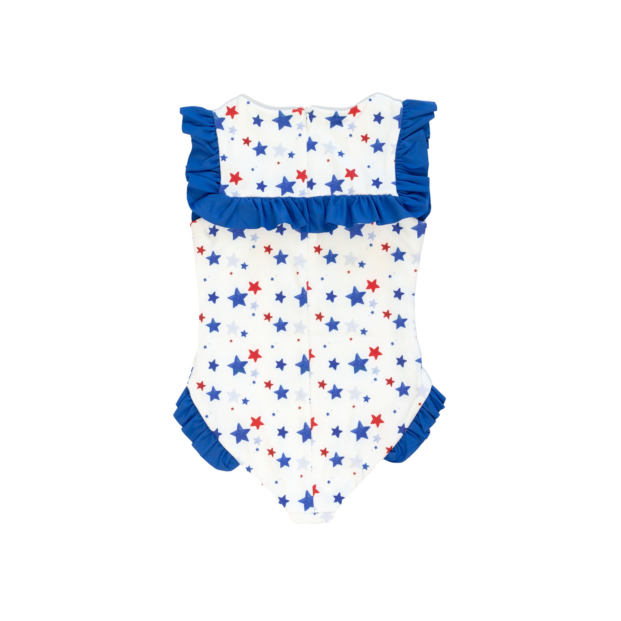 Henry Duvall Girl's Patriotic Swimsuit