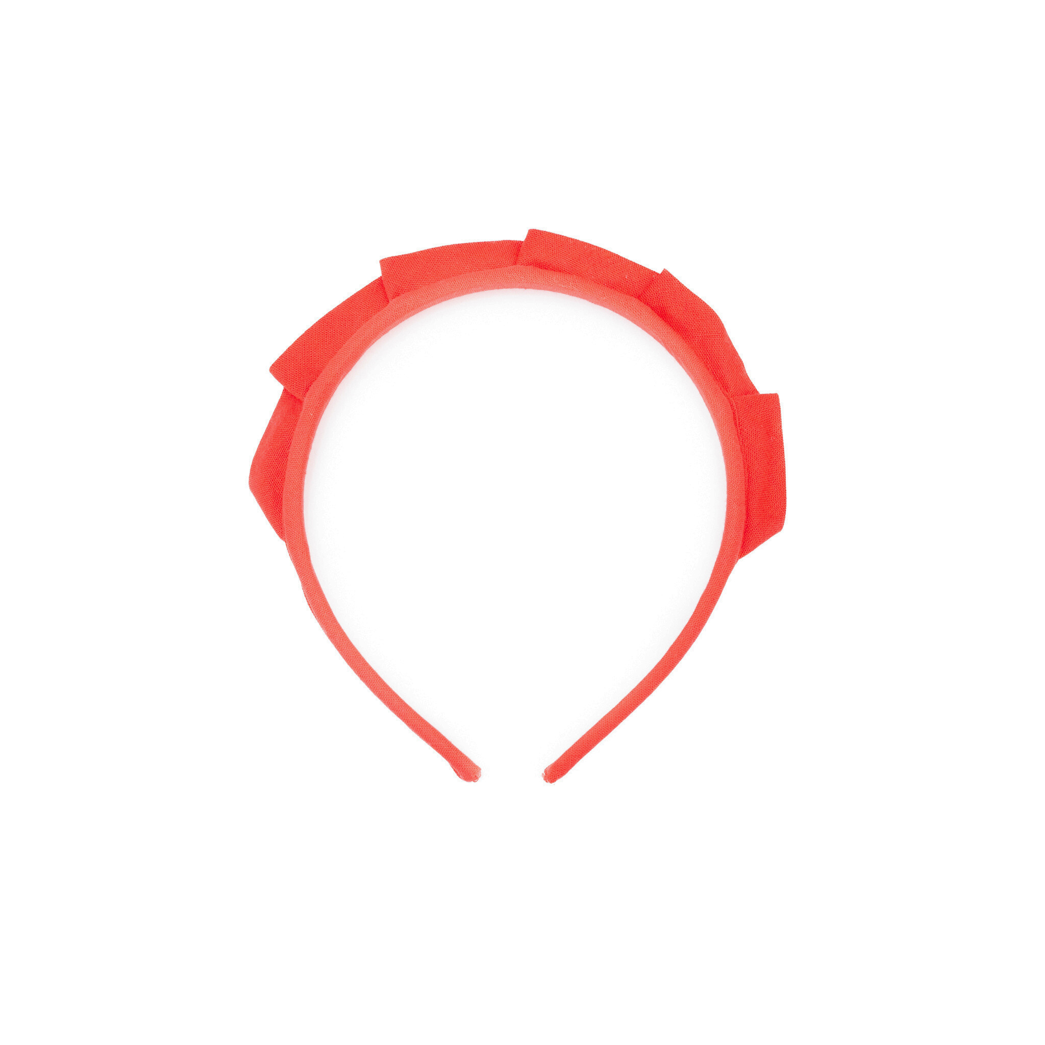 Solid Crown Headband in Red - Henry Duvall