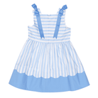 Adeline Dress in Seabreeze Stripe - Henry Duvall