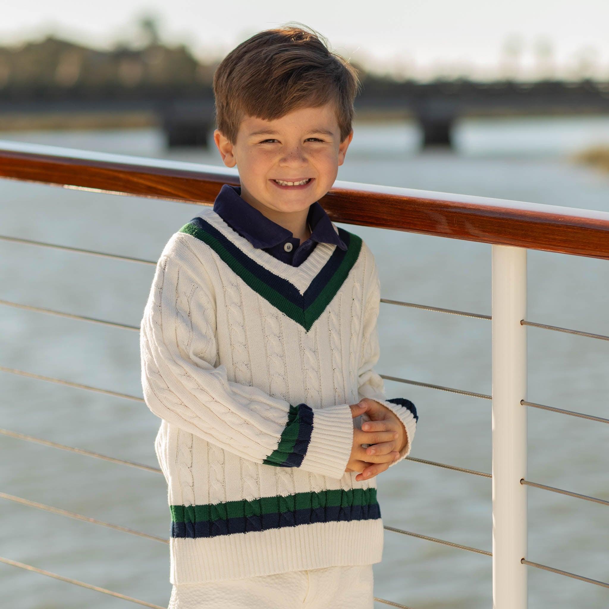 Center Court Sweater - Henry Duvall