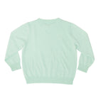 Boys mint green crewneck sweater by Henry Duvall, classic knit fall layer that coordinates with Beacon Hill Blooms for family and sibling outfits