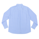 Henry Duvall Men’s Button Down Shirt in Charles Street Check blue gingham, classic fall shirt for men designed to coordinate with family and children’s outfits