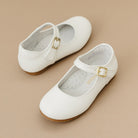 Classic girls Mary Jane holiday shoes by L’Amour, timeless Christmas dress shoes for girls, perfect with tartan dresses and Henry Duvall holiday outfits