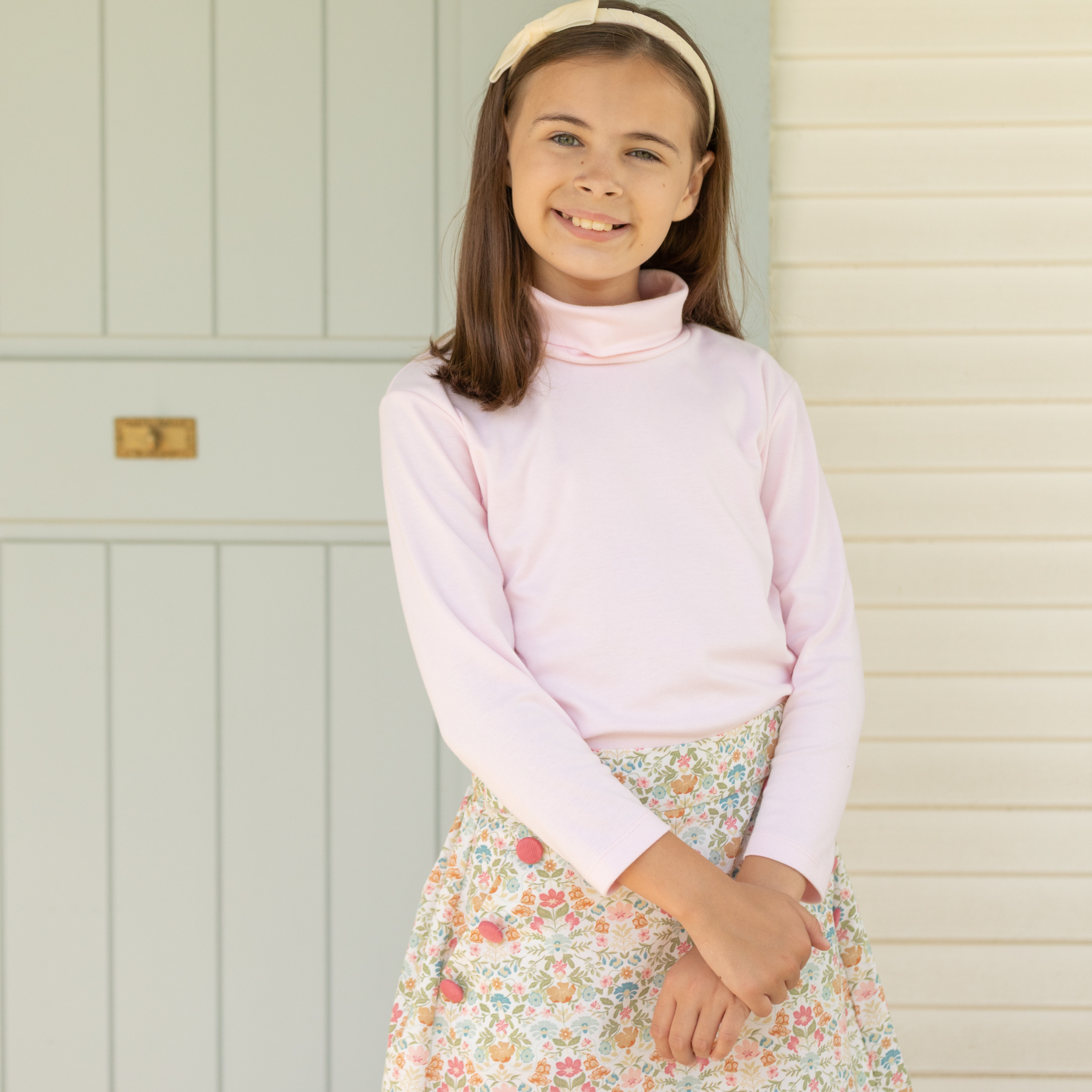 Henry Duvall classic unisex children’s turtleneck for boys and girls, designed for layering throughout fall and winter.