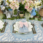 Bettina Placemat in Blue Gingham, Set of 4 - Henry Duvall