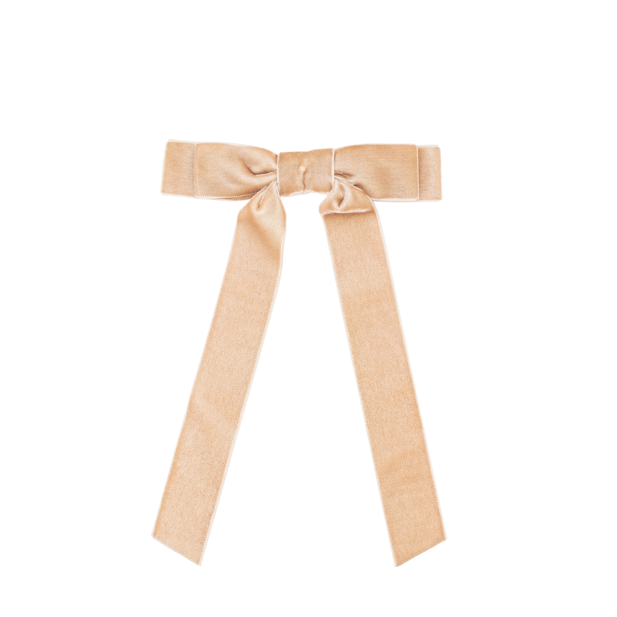 Velvet Jane Bow by Winn & William, handcrafted velvet hair bow with alligator clip, classic fall accessory for girls.
