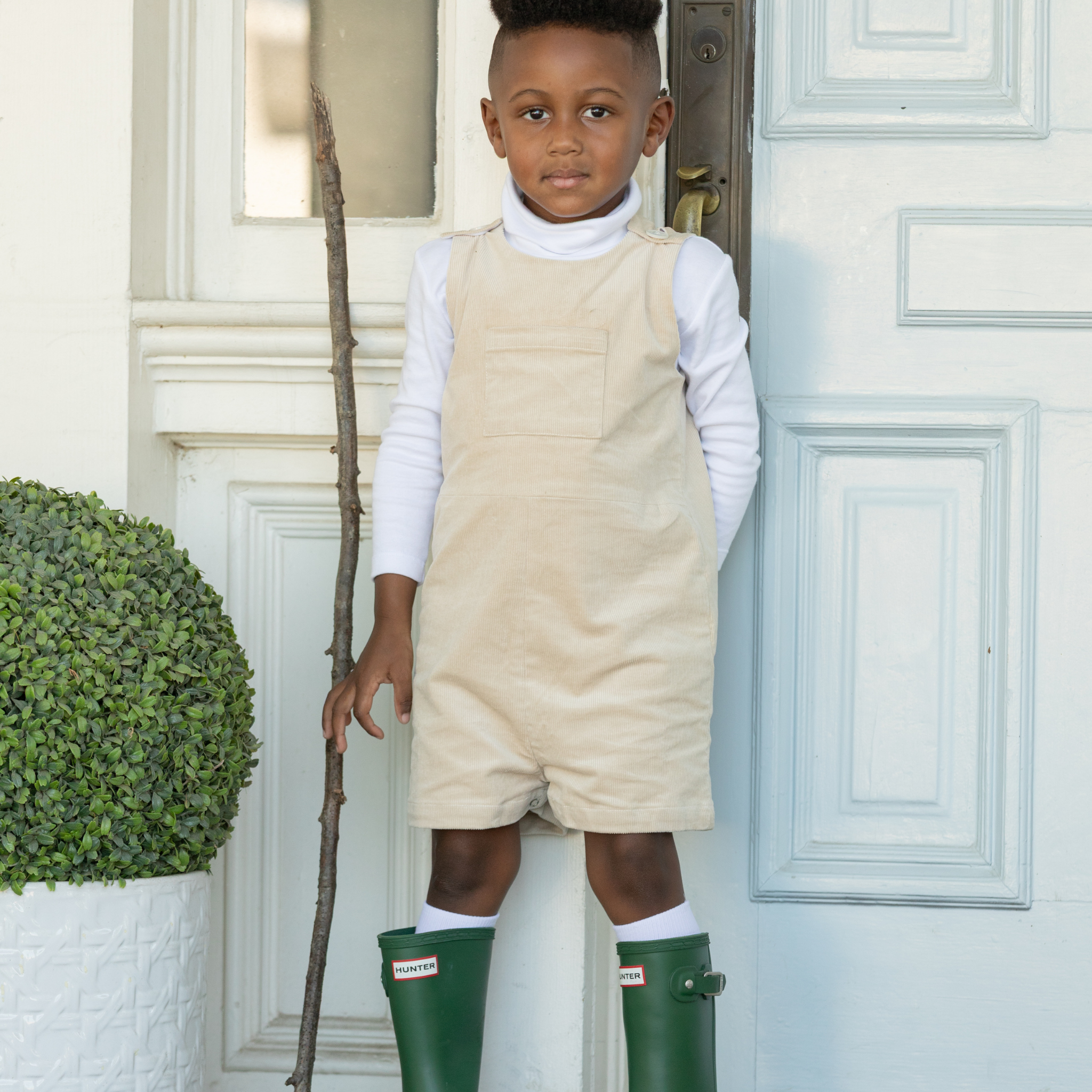 Little Kids Classic Waterproof Boot in Hunter Green - Henry Duvall