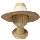 Oleander Sun Hat - Antique Eyelet Lace Ribbon - Henry Duvall