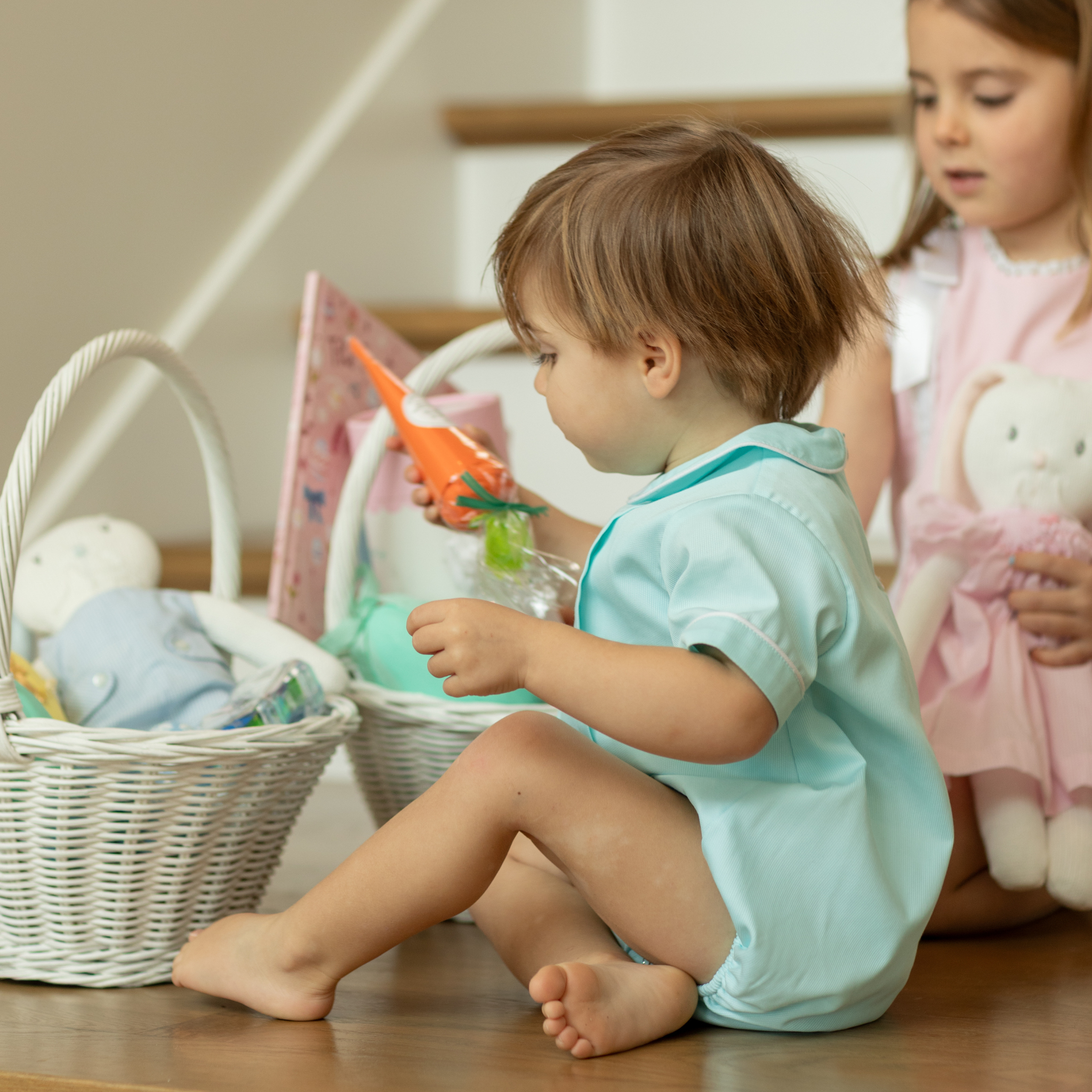 Easter Surprize Cone by TOPS Malibu filled with small springtime toys and treats.