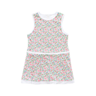 Henry Duvall Taft Tennis Dress for girls, classic preppy athletic dress with built-in shorts made from soft stretchy performance fabric for tennis and summer activities.