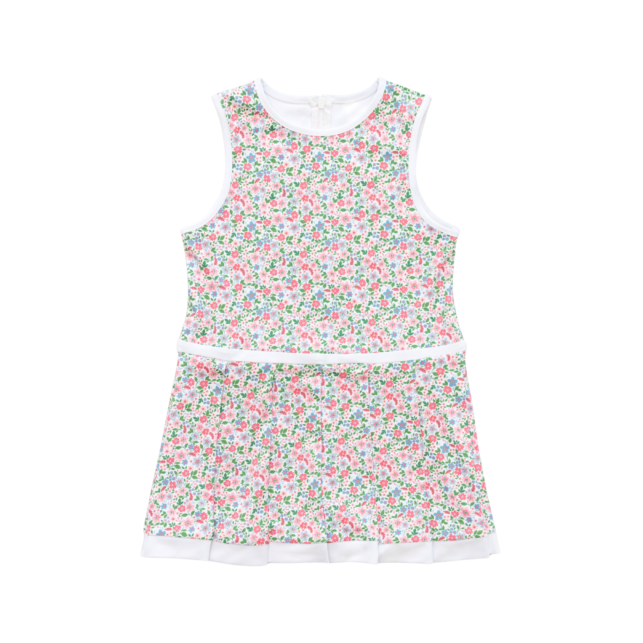 Henry Duvall Taft Tennis Dress for girls, classic preppy athletic dress with built-in shorts made from soft stretchy performance fabric for tennis and summer activities.